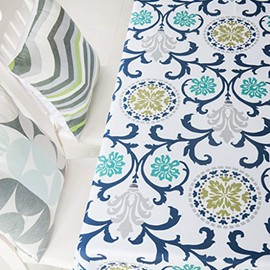 X-Labor Square Washable Tablecloth - Waterproof Oxford Fabric Table Cloth - Easy-Care Table Linen for Gardens, Rooms, Table Decoration