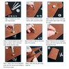 Snap Fastener Kit, 120 Sets Snap Buttons and 4 Pcs