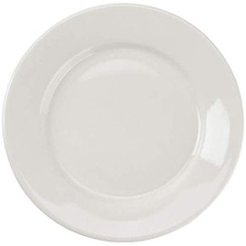 Yanco RE-8 Recovery Plate, 9" Diameter, China, American White Color, Pack of 24