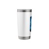 The Howling Wolf on the Mountainside Stainless Steel Insulated Tumbler