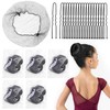 Asiana Net | Chignon Nets + 50 U-pins Set/Bun Nets