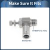 RATCHROLL Push to Connect Air Fittings 5/16" 90 Degree Air