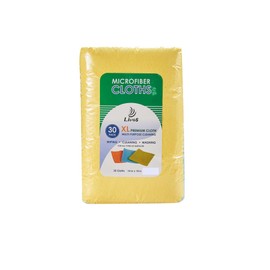 LIVOS 30 Pack Car Drying Towel, Premium Microfiber Towels for Cars, Edgeless Double-Sided Design, No Streaks, Scratches, or Water Spot, Absorbent Wash Towel, 14" x 18"