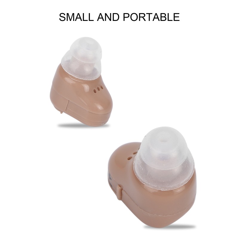 Mini Sound Amplifier Noise Reduction Soft Silicone Wireless Elderly Ear