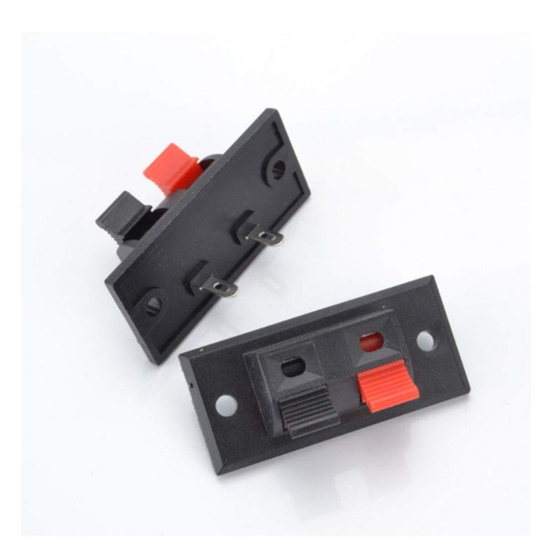 3x 2 Way Terminal Block for Speaker Loudspeaker Push Button
