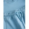 NEXT Relax-Fit Heavyweight T-Shirt / Shorts Set, blue
