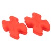 4pcs Bow Limb Dampener Wear Resistant Rubber Reducing Noise Vibration