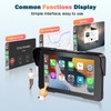 Motorcycle Carplay Screen, Wireless CarPlay and Android Car for Moto,