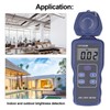 Illumination Photometer Digital Brightness Tester High Accuracy Light Detector Illuminance