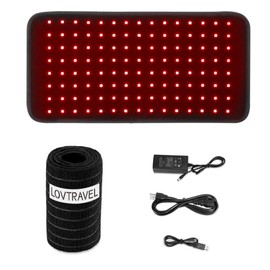 Dispositivos de terapia de luz LED roja de 660 nm y 850 nm casi infrarroja de 850 nm, almohadillas grandes para el dolor