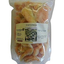 OliveNation Dried Cantaloupe Spears for Baking, Cooking, Nutritious Gourmet Snack, High in Fiber - 16 ounces