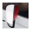 Dickno 2 PCS Car Mirror Rain Visor Guard, Carbon Fiber