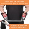 Chest Expander - Adjustable Spring Resistance Men's Upper Body Exercise