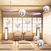 Tallew 12 Pcs Cherry Blossom Decor Set, Including 2 Chinese