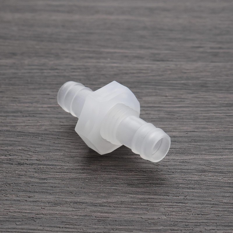 VGOL 5Pcs 3/8inch Hose Barb Thru Bulk Bulkhead Fitting Plastic