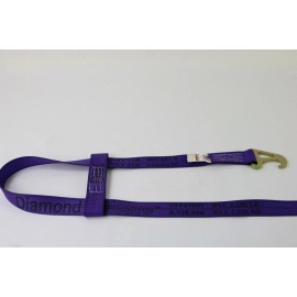 SnS 2 Pack of Purple DIAMOND WEAVE Wheel Lift Straps for Jerr-Dan MPL Element Basket