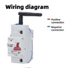 Smart WiFi Circuit Breaker Voice Speaker Mobile Remote Control 1P