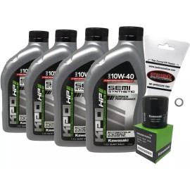 Kawasaki Cyclemax 1994-2009 Genuine Kawasaki Ninja 500 EX500 OEM Oil Change Kit