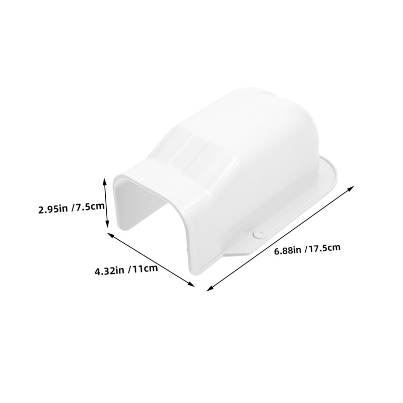 ABOOFAN 2pcs Ac Hose Cover Kit Plastic Tubing Cover for