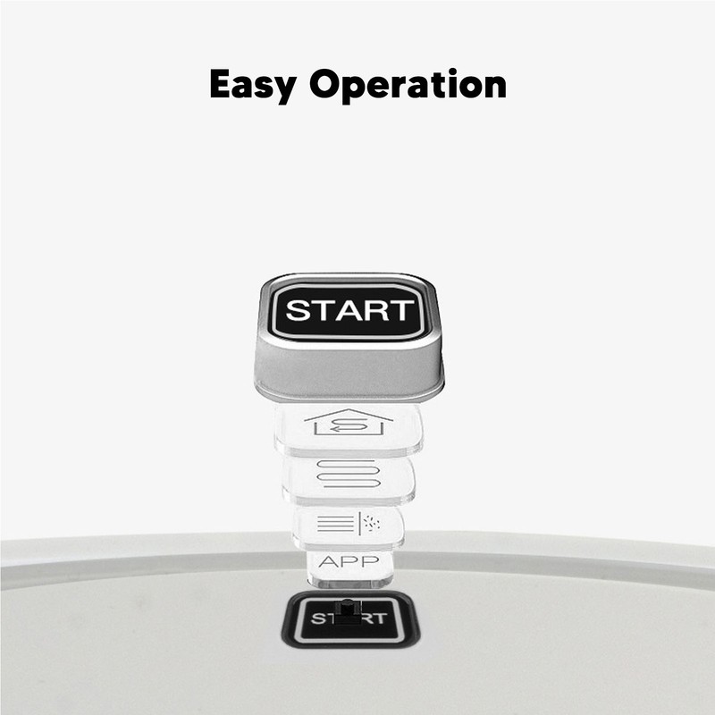 Robotic Vacuum Cleaner Strong Suction Automatic Self Charging Intelligent Sweeping
