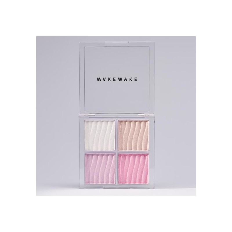 WAKEMAKE Glow Contouring Highlighter Palette - 01 Warm Glow