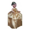 Muñeca Quinceañera Xv 15 Niña Dorado