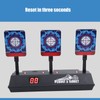 Electronic Shooting Target Auto Reset Scoring Target Sound Light Outdoor