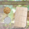 Loofah Dish Sponges Kitchen,Organic Natural Sponges for Dishes,Non Scratch Eco