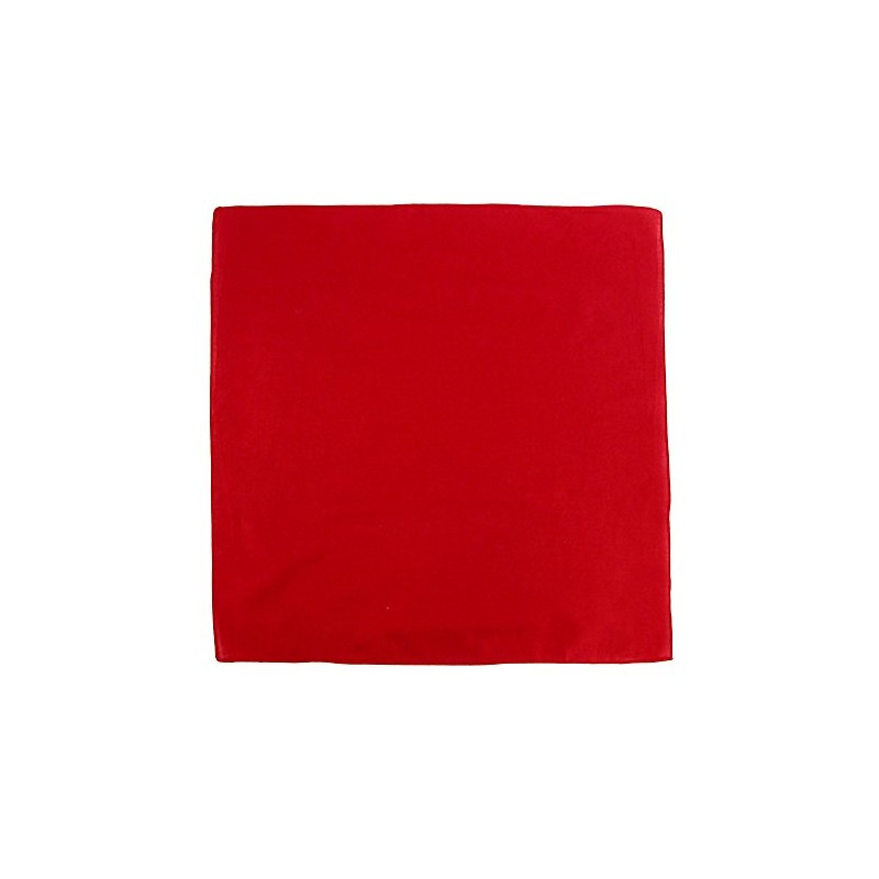 Cotton Solid colour Bandanas, Red