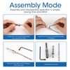 3 Pcs Self Centering Drill Bit Set High Speed Steel