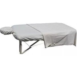 Therapists Choice Juego De Sábanas De Franela Para Camilla De Masajes 3 Piezas Color Natural