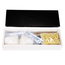 CHSEEO Nose Hair Wax Hair Removal Set, Wax Device Hair Removal Set with 140 g Nose Wax Men, 20 Paper Cups, 10 Nose Wax Applicators, 5 Wooden Wax Applicators, Safe & Pain Free