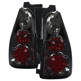 Tail Lights (Chrome Housing/Smoke Lens) Made for and Compatible with 2003-2005 Toyota 4Runner