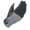 POWERAGE PG-23151-N.BK-L Motorcycle Gloves Rib Mesh Gloves Natural Black Size: