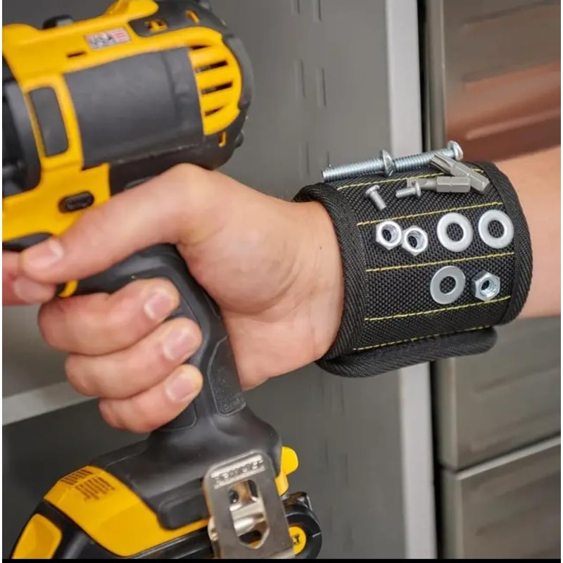 Magnetic Wristband and Tool Holder for DIY Projects