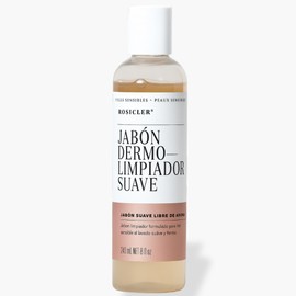 Jabón Dermolimpiador Suave 120ml | Piel Sensible | Extracto De Avena Y Miel | Ideal Para Limpiar | Hidratar | Eliminar Impurezas | Sin Resecar La Piel