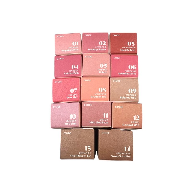 Etude Cozy Fixing Tint 4g Select all color options Long-lasting