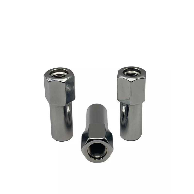 White Knight Wheel Accessories 10 Lug Nuts 1/2-20 Open End