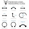 Pierced Owl - 14-16GA Soft Touch Bioflex Flexible Septum Pincher