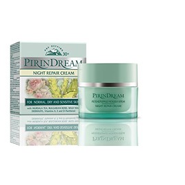 Regenerating Night Repair Cream (Anti-Wrinkle) with Wild Yam Root and Dermaxyl - No Animal Testing - 50 ml