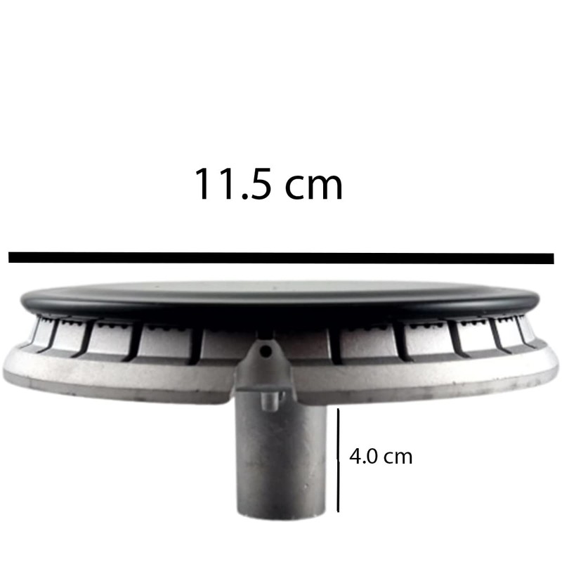 H+R Quemador con tapa Jumbo Optimo compatible Mabe 222d8774