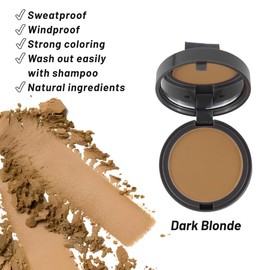 SOVONCARE Hairline Powder Instantly Hairline Shadow Gray Hair Coverage Touch Up Hair Powder for Thinning Hair for Women Hair Root Cover Up Powder (Dark Blonde, 0.14 Ounce (Pack of 1))