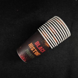 LOONELO Black History Month Tableware Set Decorations, 60pcs Disposable African American Party Supplies Plates Cups Napkins, African-inspired February Holiday Black Pride Juneteenth Party Decorations