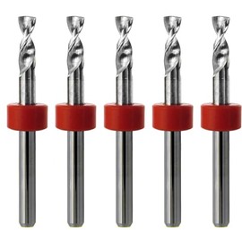 Carbide Drill Bits with 1/8" Shanks (Choose Your Size) for Metal Aluminum Plastic Acrylic Wood Carbon Fiber Mini Small (.125" 1/8")