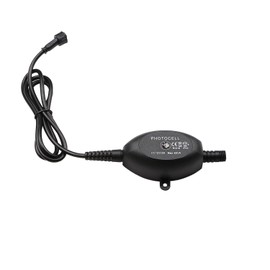 QACA LED Photocell DC 12V PC Waterproof IP68 Max.Load Power 60W Light Sensor Switch On at Dusk and Off at Dawn for LED Deck Lights