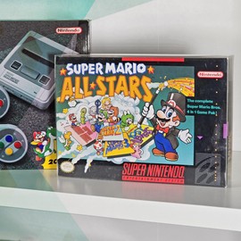 MALKO 10 Pack Video Game Protector Compatible with: SNES & N64 Game Box | Clear Plastic Sleeve Cover