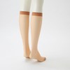 Gunze Women's Short Stockings, Sabrina, Below Knee Length, Same Color,