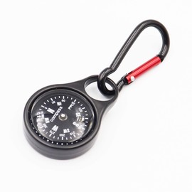 DETUCK Compass Keychain Portable Metal Survival Compass for Hiking Camping Outdoors