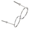 316 Stainless Steel Double Ring Cup Holder with Mounting Nut