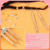Dreadlock Crochet Hook, 3 Dreadlock Crochet Needle(0.5mm), 5 Different Size
